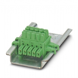PHOENIX CONTACT DIN rail bus connector ME 6,2 TBUS-2 1,5/5-ST-3,81 GN-2869728
